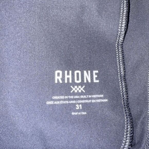 Rhone Men's Commuter Performance Golf Athletic Chino Shorts Navy‎ Blue Size 31 - Picture 3 of 10